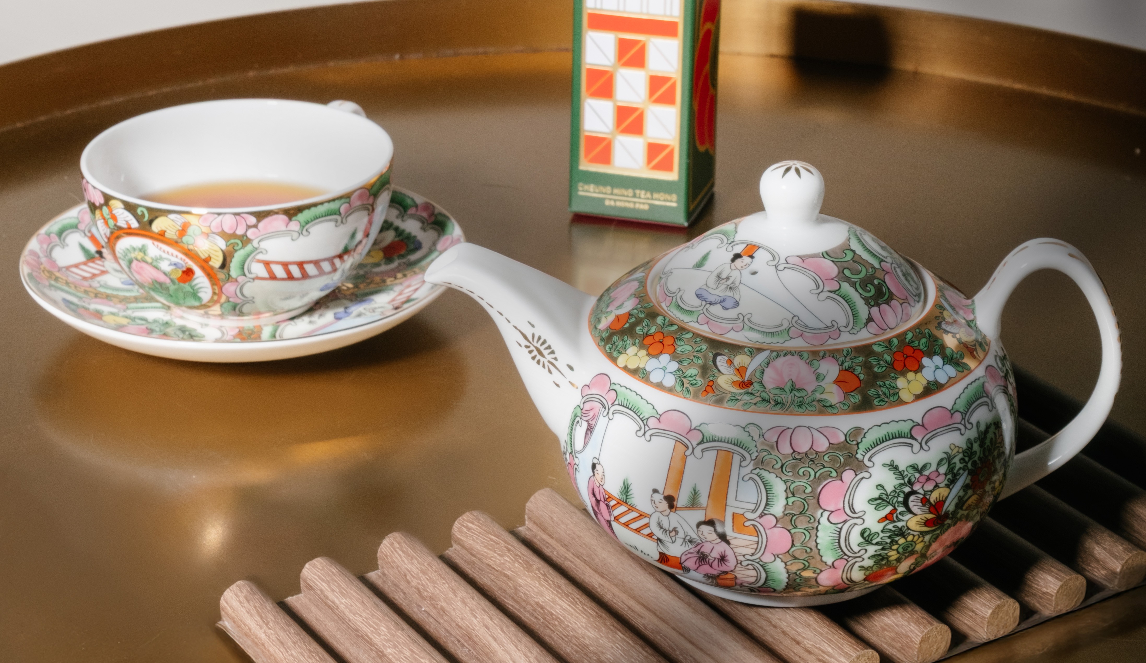 Guangcai tea set: a token of gratitude for 50 years of support - Hactl