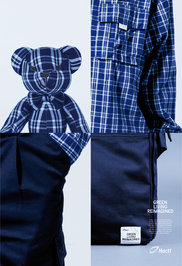 Something old, into something new — uniforms transformed Hactl