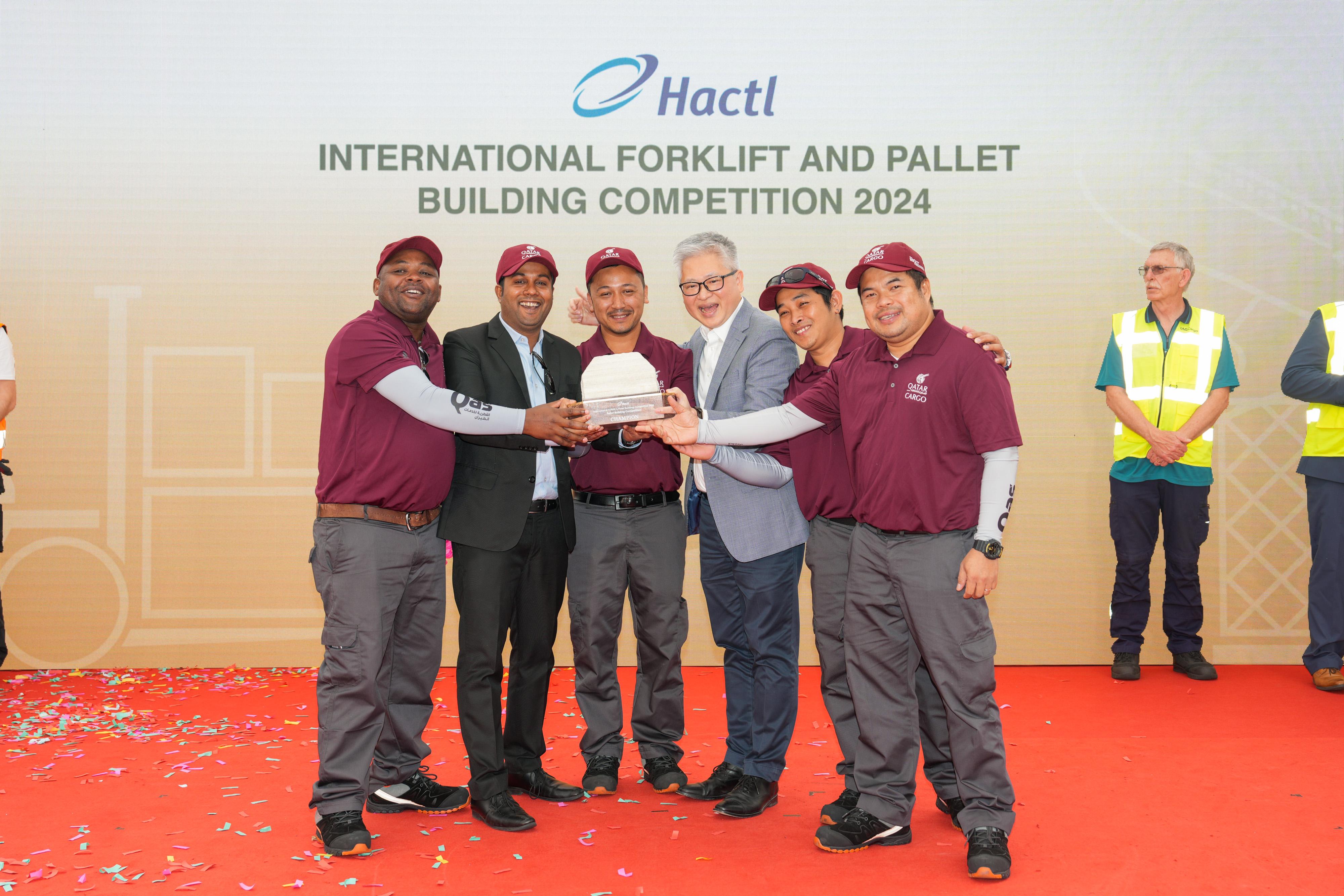 Champion Of The Pallet Building Competition – Qatar Airways
