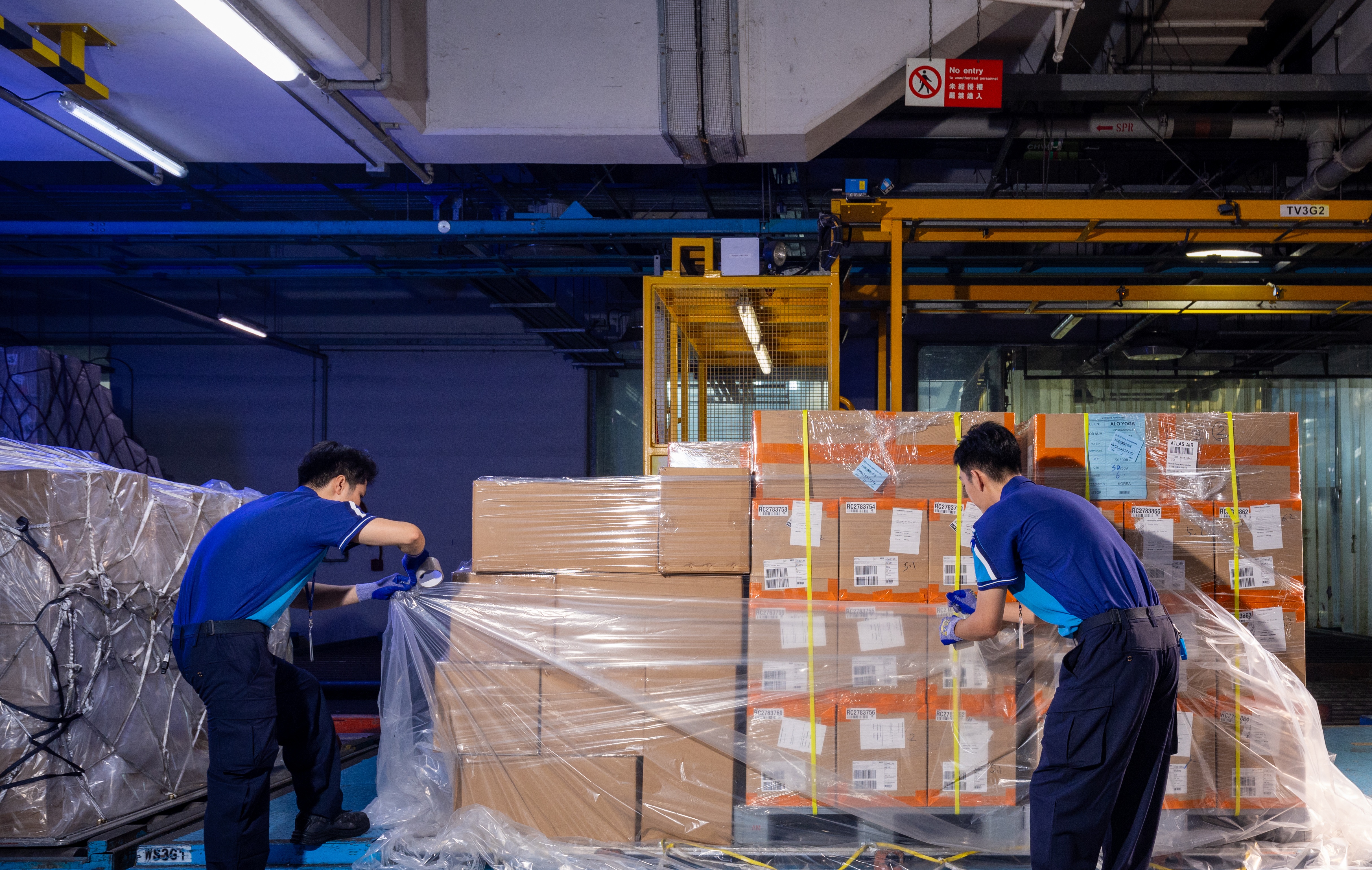 Hactl Becomes The First Air Cargo Terminal In The World To Roll Out 100% Closed Loop Recycled Plastic Sheets